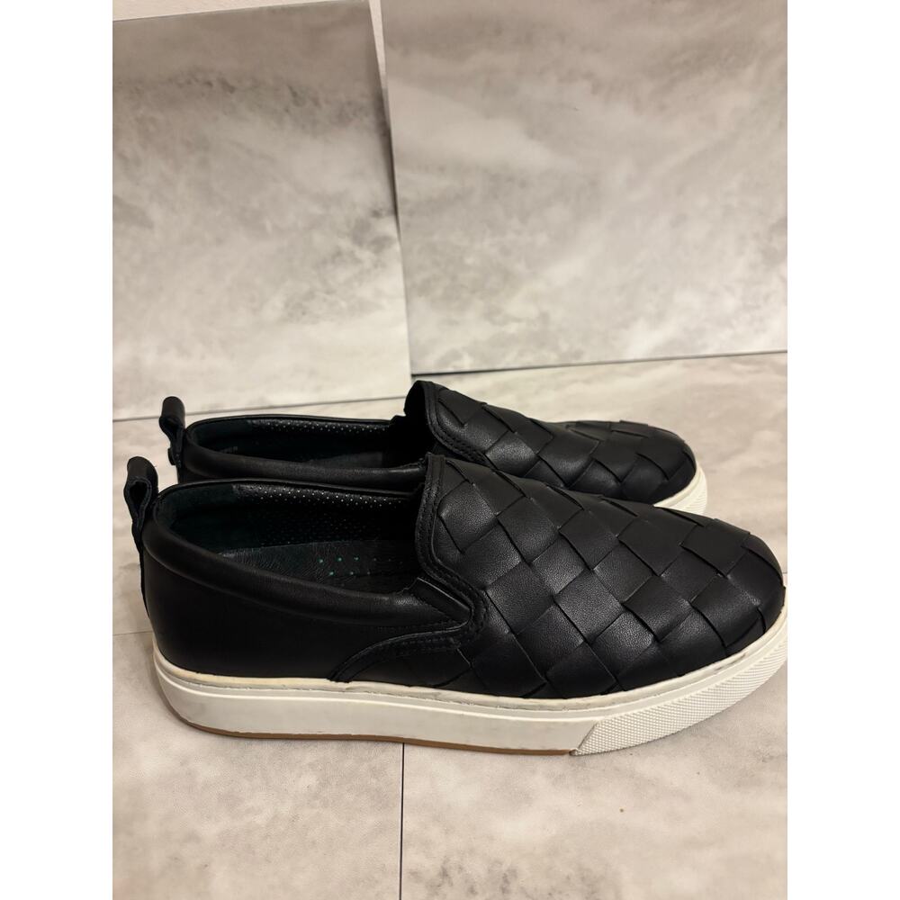 Jsldies NYC Men’s Woven SlipOn Platform Loafer Woven Black Size 8.5 Shoes